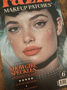 New! fazit showgirl sparkle patches